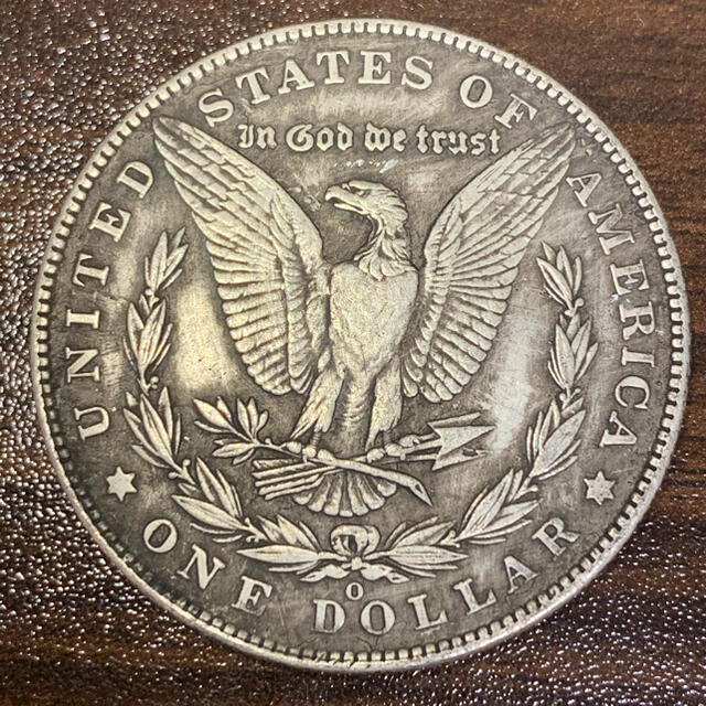 M023 海外古錢 1880年 紀念幣 大型銀貨 稀少品 激レア-