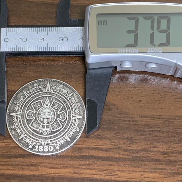 M023 海外古錢 1880年 紀念幣 大型銀貨 稀少品 激レア-