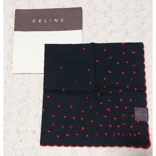 セリーヌ(CELINE)の売約済《未使用》CELINE ・Vivienne Westwood ハンカチ(ハンカチ)