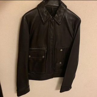 ヘルムートラング(HELMUT LANG)のhelmut lang レザージャケット(ライダースジャケット)