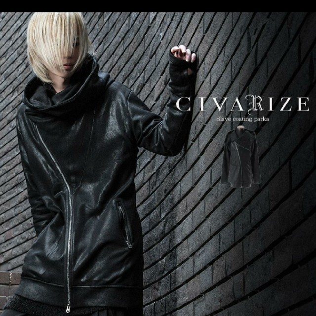 CIVARIZE Slave変形コーティングロングパーカー　MIDAS FUGA