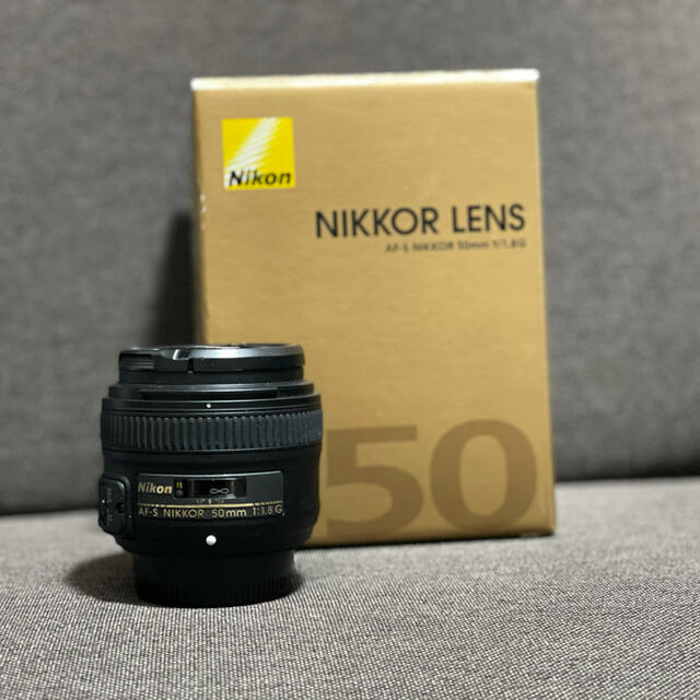 nikon 50mm f1.8G ニコンレンズ、Zetaプロテクター付 - レンズ(単焦点)