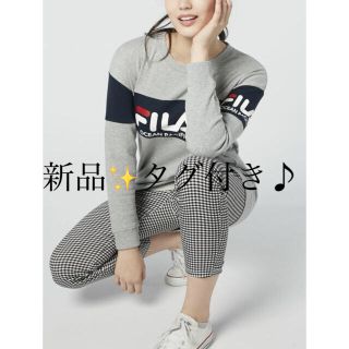 フィラ(FILA)の新品✨タグ付き♪定価6490円　フィラ　可愛い💓ロングトレーナー　ワンピXL (その他)