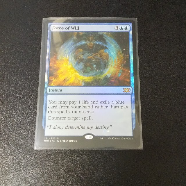 MTG ダブルマスターズ foil 英語版 意志の力 foil