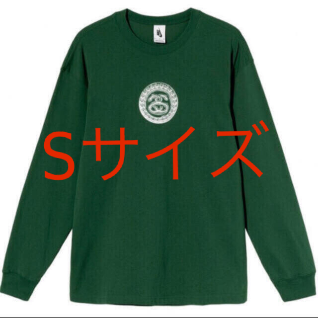 STÜSSY / NIKE SS LINK LS TEE  GREEN  S