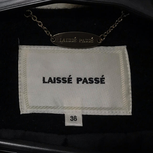 LAISSE PASSE(レッセパッセ)のレッセパッセAラインコート レディースのジャケット/アウター(ロングコート)の商品写真