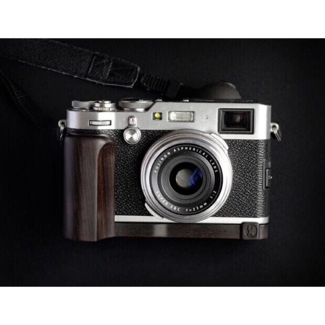 新品 FUJIFILM フジフイルム X100F用 ハンドグリップ（黒檀） 1