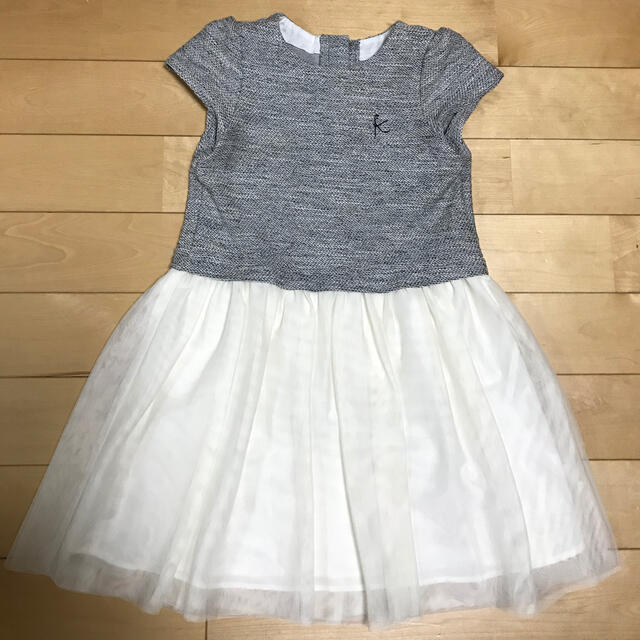 kumikyoku（組曲）(クミキョク)のKUMIKYOKU ワンピース キッズMサイズ キッズ/ベビー/マタニティのキッズ服女の子用(90cm~)(ドレス/フォーマル)の商品写真