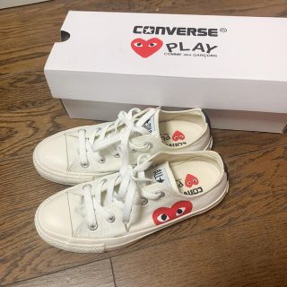 コムデギャルソン(COMME des GARCONS)のConverse PLAY  コンバース　コムデギャルソン(スニーカー)