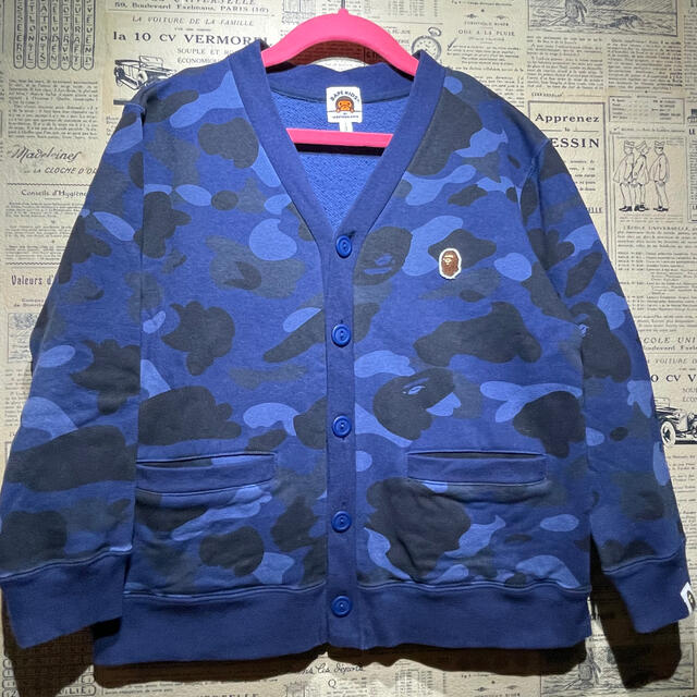 A BATHING APE BAPE KIDS カーディガン 迷彩 130 新品 shop.shevacatom