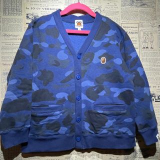 A BATHING APE BAPE KIDS パーカー CAMO 迷彩 130