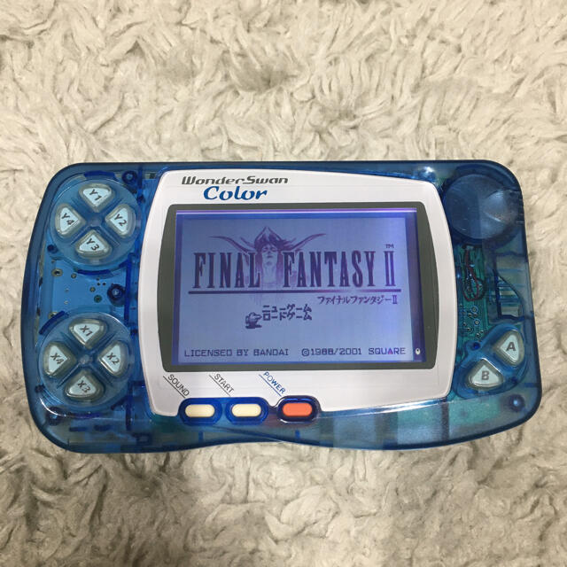 画面美品◇クリスタルブルー◇GBA SPのフロントライト移植ワンダースワンカラー 1