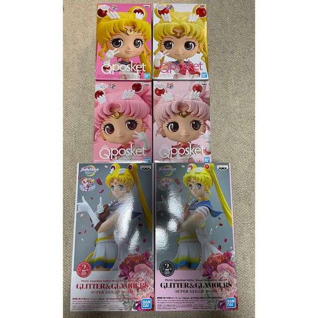 新作 セーラームーン フィギュア 6体セット Qposket
