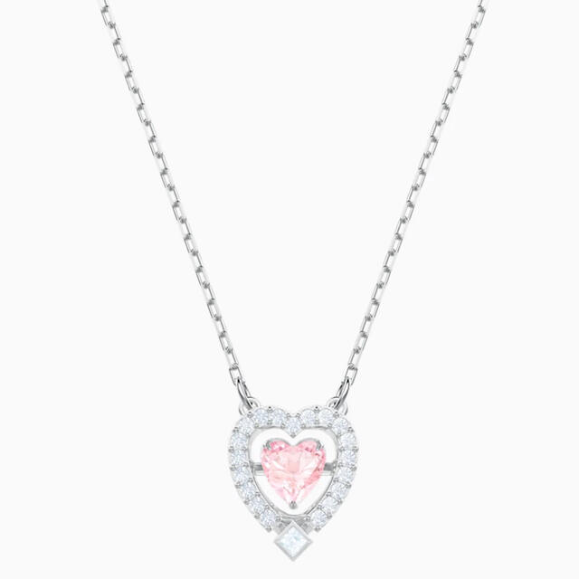 Swarovski sparkling dance heart ネックレス