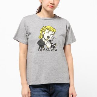 ローズバッド(ROSE BUD)の値下げ！ROSE BUDロゴTシャツ(Tシャツ(半袖/袖なし))