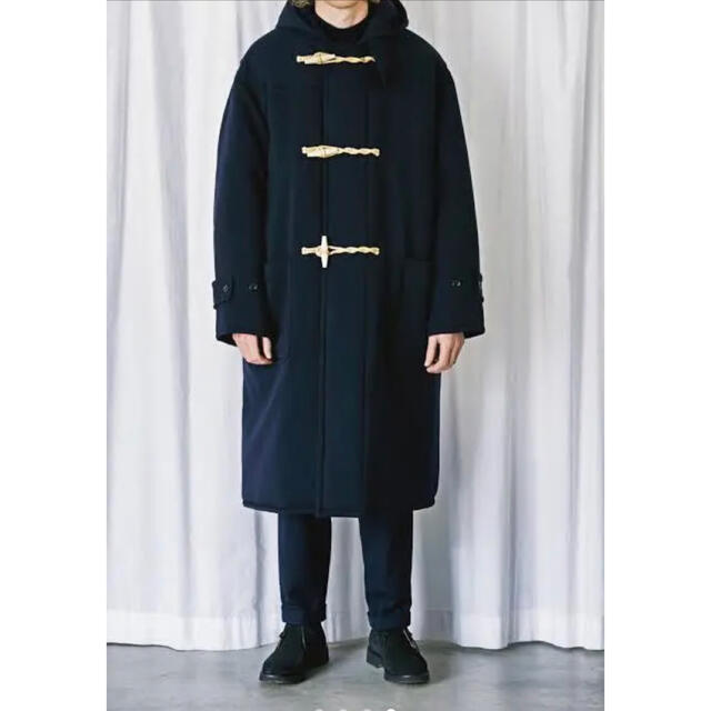 comoli コモリ ダッフルコート 2 ネイビー comoli コモリ ダッフルコート 2 ネイビー