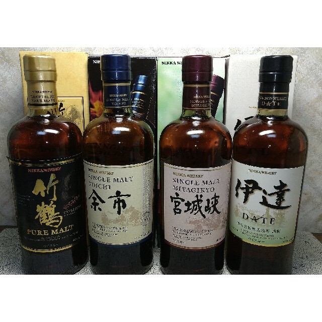 ★希少❗️竹鶴・宮城峡・伊達各700ml43%