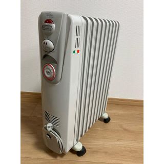 デロンギ(DeLonghi)のデロンギ電気オイルヒーターr031015ecf冬室内空調暖房家電油入式イタリア(オイルヒーター)