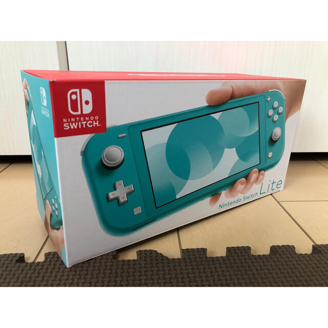 Nintendo Switch(ニンテンドースイッチ)のNintendo Switch Lite ターコイズ エンタメ/ホビーのゲームソフト/ゲーム機本体(携帯用ゲーム機本体)の商品写真