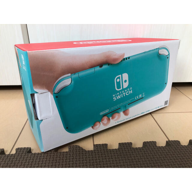 Nintendo Switch(ニンテンドースイッチ)のNintendo Switch Lite ターコイズ エンタメ/ホビーのゲームソフト/ゲーム機本体(携帯用ゲーム機本体)の商品写真