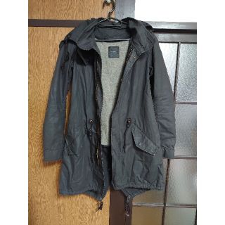 マウジー(moussy)の黒モッズコート(モッズコート)