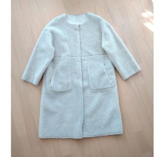 ザラ(ZARA)のZARA　リバーシブルボアコート(ロングコート)