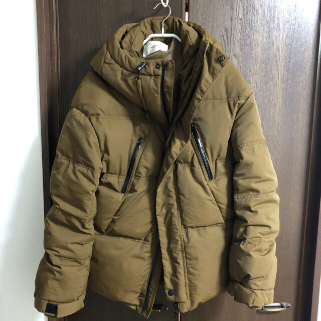 todayful ダウンコート 38 キャメル