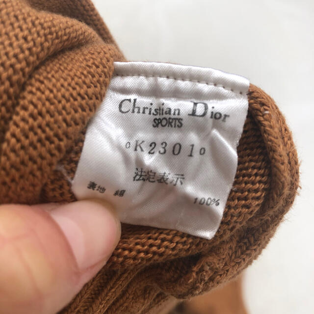 Christian Dior(クリスチャンディオール)のChristian Dior コットンニット レディースのトップス(ニット/セーター)の商品写真