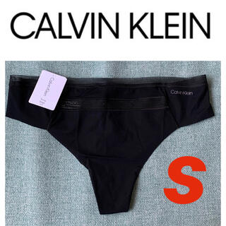 カルバンクライン(Calvin Klein)の新品Calvin Klein レディース  メッシュトリムTバック　S (ショーツ)