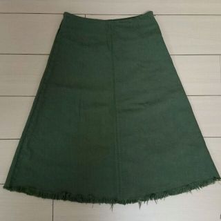 ザラ(ZARA)のZARA ザラ フリンジスカート(ひざ丈スカート)