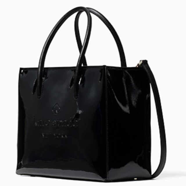 ★SALE☆【kate spade】ロゴ入りトリスタ パテント トートバック