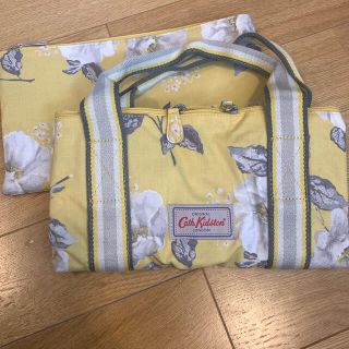 キャスキッドソン(Cath Kidston)のキャスキッドソン  フォルダウェイ　ショッパーバッグ　ミッドワイルドポピー(トートバッグ)