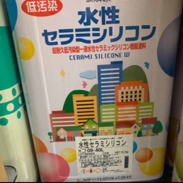 水性セラミシリコン　直接取引1缶3000円 インテリア/住まい/日用品のインテリア/住まい/日用品 その他(その他)の商品写真