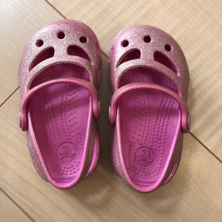 クロックス(crocs)のクロックス キッズサンダル11〜12cm size4(サンダル)