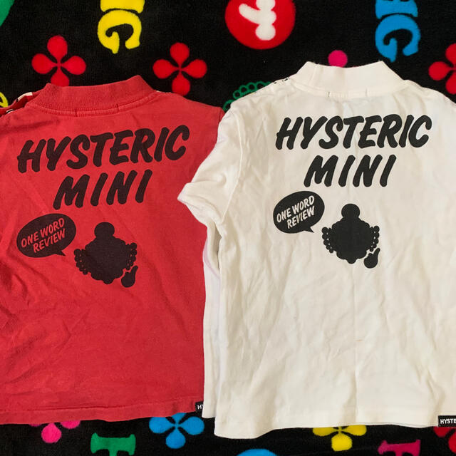 HYSTERIC MINI(ヒステリックミニ)の2点セット💛 キッズ/ベビー/マタニティのキッズ服男の子用(90cm~)(Tシャツ/カットソー)の商品写真