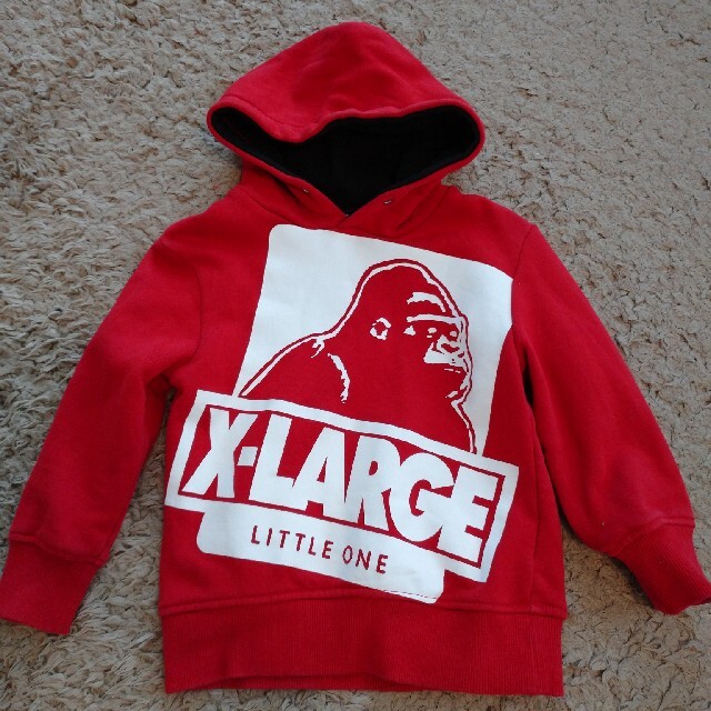 XLARGE(エクストララージ)のX-LARGE☆パーカー キッズ/ベビー/マタニティのキッズ服男の子用(90cm~)(ジャケット/上着)の商品写真