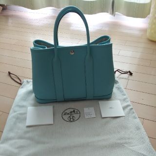 エルメス(Hermes)のHERMES ガーデンパーティTPM 美品(トートバッグ)