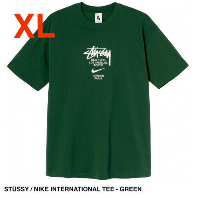 STUSSY - ステューシー ナイキ Tシャツ International Tee Greenの通販 by FRT's shop