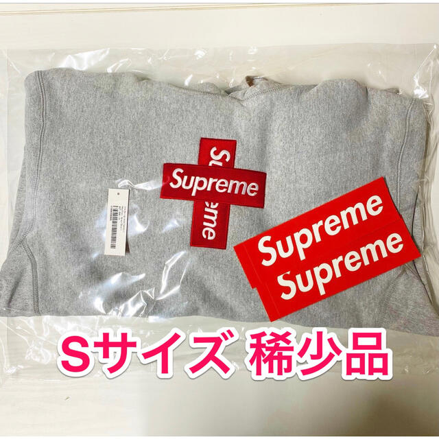 Cross Box Logo Hooded Sweatshirt 新品未使用