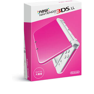 ニンテンドー3DS(ニンテンドー3DS)の専用　new Nintendo 3ds LL ピンク(携帯用ゲーム機本体)