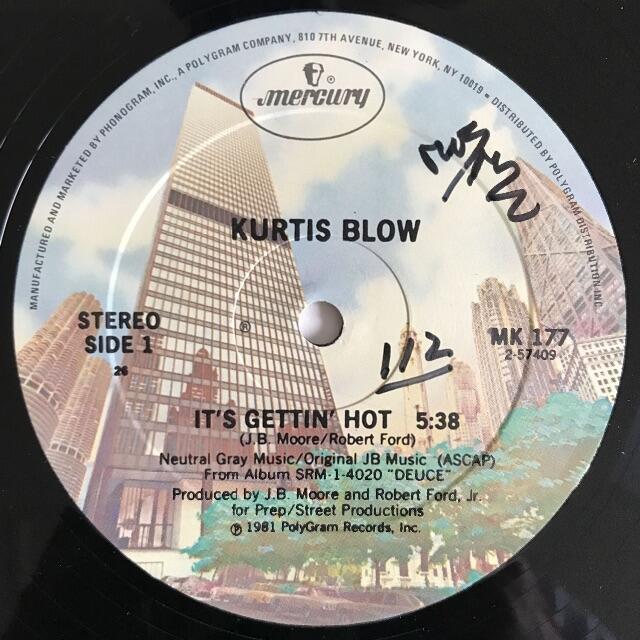 vinylKurtis Blow - It's Gettin' Hot