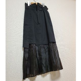 ムルーア(MURUA)のMURUA ロングタイトプリーツスカート(ロングスカート)