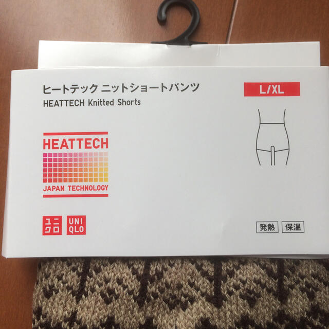 UNIQLO(ユニクロ)のヒートテックニットショートパンツ レディースの下着/アンダーウェア(アンダーシャツ/防寒インナー)の商品写真