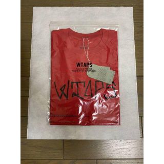 ダブルタップス(W)taps)の15SS WTAPS STREET Tシャツ RED Sサイズ(Tシャツ/カットソー(半袖/袖なし))