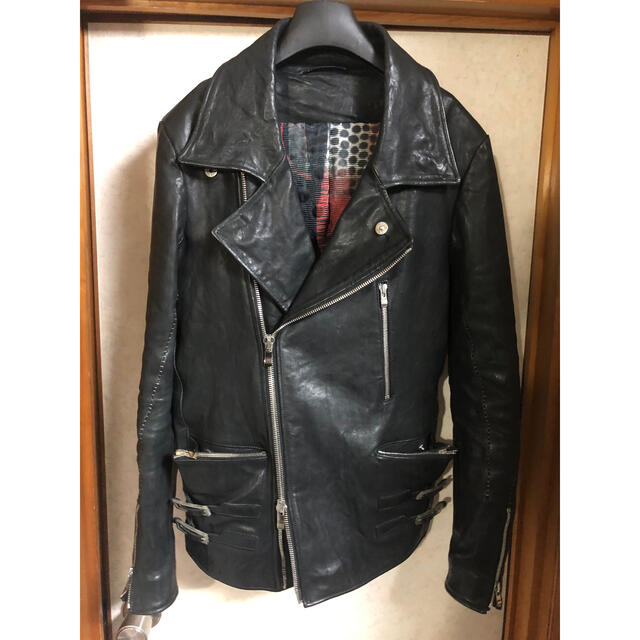 お気にいる ISAMUKATAYAMA BACKLASH ダブルライダースジャケット