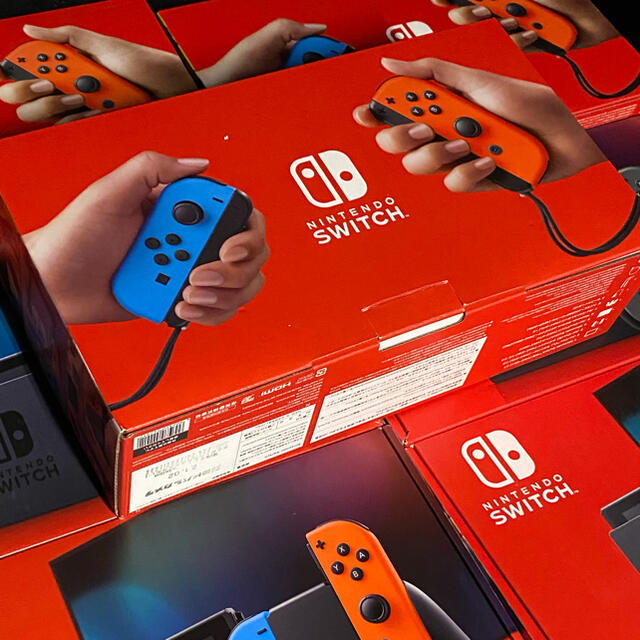 Nintendo Switch - スイッチ　ネオン　中古