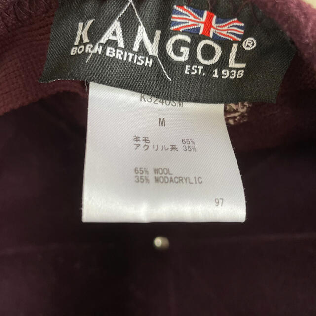 KANGOL(カンゴール)の【最終値下げ】KANGOL ウールハンチング    レディースの帽子(ハンチング/ベレー帽)の商品写真
