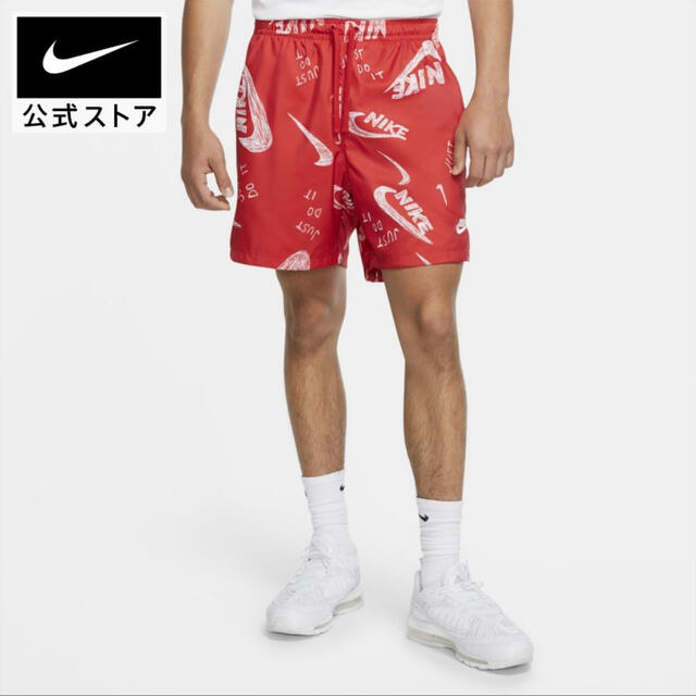 NIKE(ナイキ)の【新品未開封】NIKE ショートパンツ L 赤 メンズのパンツ(ショートパンツ)の商品写真