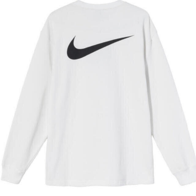 【送料込み★】NIKE × STUSSY ロングスリーブTシャツ XL 白