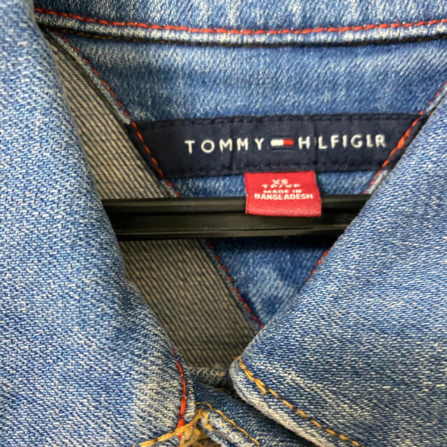 TOMMY HILFIGER(トミーヒルフィガー)のTOMMY HILFIGER デニムジャケット アウター レディースのジャケット/アウター(Gジャン/デニムジャケット)の商品写真